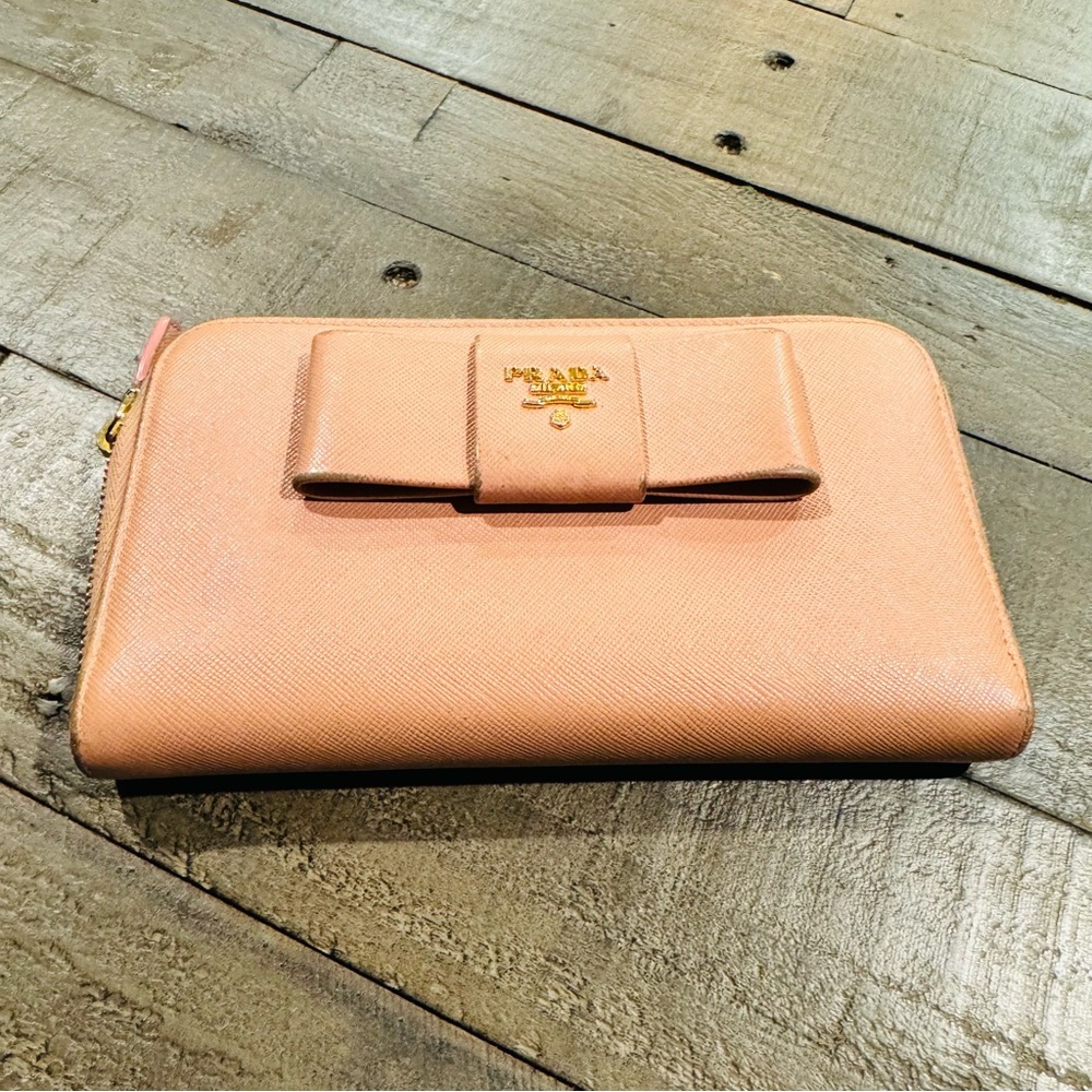 prada zip around coin inner tear with coat 51